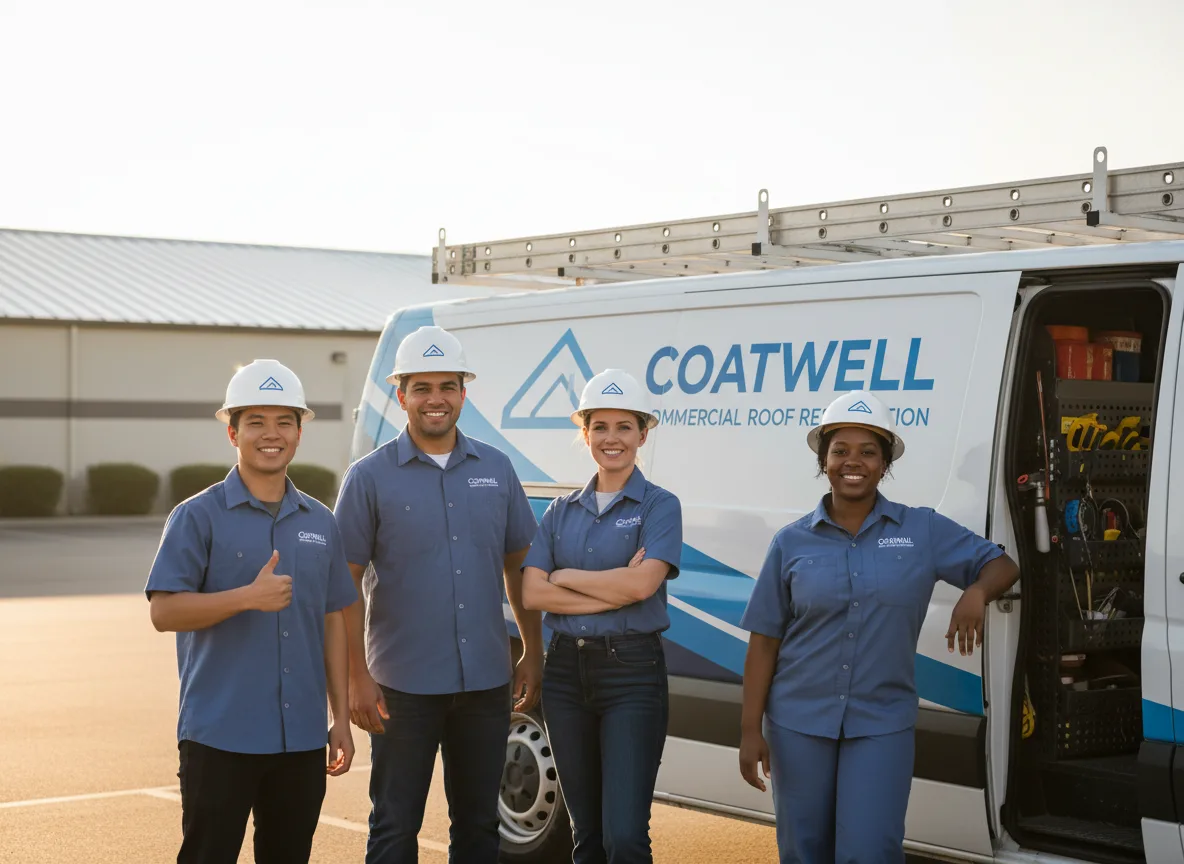 Commercial roof coating company in Buzzards Bay, MA